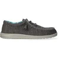 HEY DUDE Wally Sox Herrenschuhe Slipper Grau Freizeit