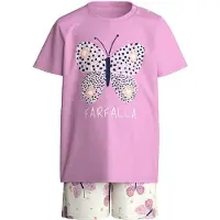 Calida Pyjama in bubble gum pink | Gr.: 104/110