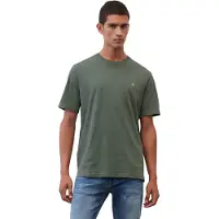 Marc O'Polo T-Shirt "T-Shirt Small-Logo 1er Pack", Herren, Gr. S, grün, Obermaterial: 100% Baumwolle CO., Shirts T-Shirt