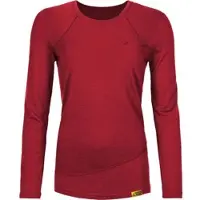 Grüezi Bag Woodwool Longsleeve Lady Chapel fired red brick (5002) S