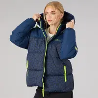 Lagooners Damen Australische Kurze Puffer Jacke Leopard