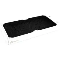 Alphacool HPE-30 Full Copper 280mm Radiator (weiß/schwarz)