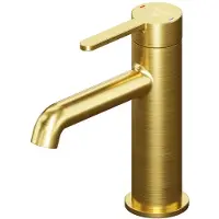 Steinberg Serie 341 Waschtisch-Einhebelmischer mit Keramikkartusche, ohne Ablaufgarnitur, Ausladung 122mm, 3411010BG