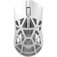 WLMouse Beast X Pro Solid Sides - White (Omron Optical) Wireless 8K Magnesium Mouse