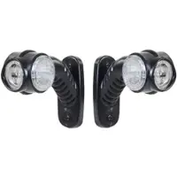 Wiltec 2X 4 Led Seitenleuchte Rund 12V Positionsleuchte Begrenzungsleuchte Kfz