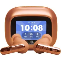 JBL Live Beam 4, Kabellose Noise-Cancelling-Ohrhörer, Orange
