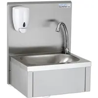 Tournus GC Handwaschbecken mit Rückwand und Seifenspender - 806383