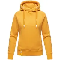 NAVAHOO Damen Kapuzensweatshirt Hoodie mit Kapuze & Breiten Tunnelzugkordeln Liebesmäuschen