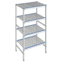 Tournus Ausstattung Regal mit herausnehmbaren Clayettes 4 Ebenen 175 x 99,2 x 56 cm - ALH0992