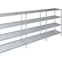 Tournus Ausstattung Regal mit herausnehmbaren Clayettes 4 Ebenen 205 x 497,8 x 56 cm - ALP4978