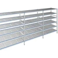 Tournus Ausstattung Regal mit herausnehmbaren Clayettes 6 Ebenen 205 x 497,8 x 56 cm - ALR4978