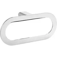BRILLANTBAD BORGANIC Handtuchring Edelstahl poliert 250x110x59 mm für Bad & Küche >> zum Bohren