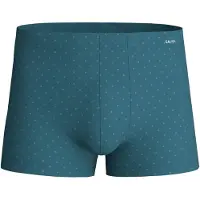 Calida Boxershorts "Cotton Code Design" breiter Bund, gemustert, eng, bequem, mit Logodruck, Baumwollmix
