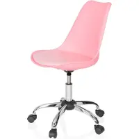 Hjh OFFICE Home Office Bürostuhl FANCY PRO Schreibtischstuhl ohne Armlehnen Kunstleder Drehstuhl