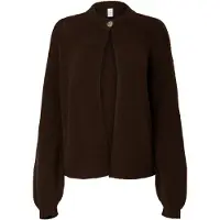 Y.A.S Y.a.s. Damen Pullover & Cardigans Yasenya Ls Knit Cardigan - Bruin - Größe L