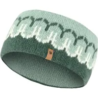 Fjällräven övik Path Knit Headband deep patina-misty green (679-674) One Size