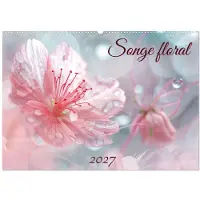 CALVENDO Blumenmotive (Wandkalender 2027, DIN A2, Hochformat), Monatskalender