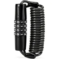 Wozinsky WBN-01R Kabelschloss 1,5 m 4-stellig wasserdicht Schwarz