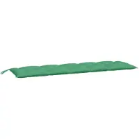 vidaXL Gartenbank-Auflage Grün 180x50x7 cm Oxford-Gewebe