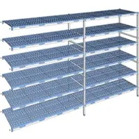 Tournus Ausstattung Regal mit verstellbaren Regalböden 6 Ebenen 205 x 329,5 x 56 cm - PCR3295