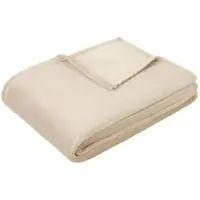 Momax Kuscheldecke Claus Goldfarben/Beige ca. 140x200cm