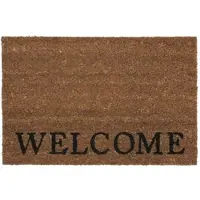 Momax Fußmatte Welcome in Naturfarben ca. 40x60cm
