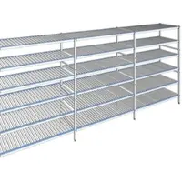 Tournus Ausstattung Regal mit herausnehmbaren Clayettes 6 Ebenen 205 x 487,8 x 56 cm - ALR4878