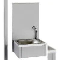 Tournus Ausstattung Handwaschbecken GC mit Rückwand Länge 440 mm ohne Seifenspender - 806384