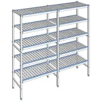 Tournus Ausstattung Regal mit herausnehmbaren Clayettes 5 Ebenen 175 x 193,2 x 40 cm - ALC1932
