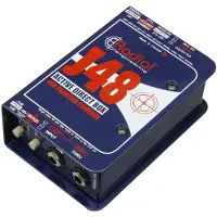 Radial J48 Aktive DI Box mit Phantomspeisung