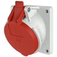 MENNEKES 3093 Anbaudose schraeg, 16A5p 6h400V, IP44