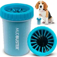 Dexas MudBuster Pfotenreiniger für Hunde, tragbar, Haustierbedarf und Zubehör, G