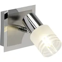Lightbox Basic Wandspot mit Glas Schirmen - schwenkbar - inkl. LED