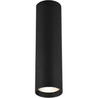 Braytron LED Deckenspot Aufbauleuchte Aufputz schlank schwarz GU10 Ø 5,5 cm Höhe 20cm