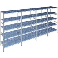 Tournus Ausstattung Regal mit herausnehmbaren Regalböden 5 Ebenen 205 x 461,2 x 56 cm - PLQ4612