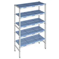 Tournus Ausstattung Regal mit herausnehmbaren Hordengestellen 5 Ebenen 175 x 119,2 x 40 cm - PLC1192