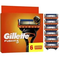 Gillette Fusion5 Rasiererminen für Herren, 8 Stück, authentisch, Patronen mit Gl