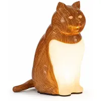 Dopwii Katzen‑Tischlampe wiederaufladbar USB, Maneki‑Neko Nachtlampe mit Fernbedienung & Touch‑Steuerung, 3 Farbtemperaturen, Augenfreundliche LED‑Lampe für Schlafzimmer