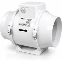 Airflow Aventa 150B Rohrventilator 150mm – 2-Stufen, Energiesparend 30W, Luftstr