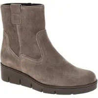 Gabor Damen Stiefeletten 8005 Grau Keilabsatz Reißverschluss Knöchelhoch normale Weite