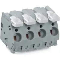 Wago 2706-209/000-004 Leiterplattenklemme,Hebel,6 mm2,schwarz 2706209000004 - 10 Stück