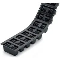 Wago 250-204/353-604/997-405 THR-Leiterplattenklemme,Drücker,1,5 mm2,schwarz 250204353604997405 - 160 Stück