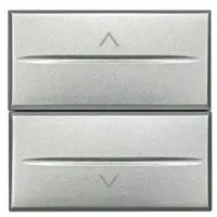 Legrand Bticino HC4027/2 Jalousieschalter Aluminium 2Te HC40272