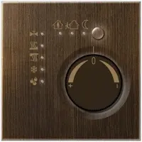JUNG ME2178TSAT KNX Stetigregler mit integrierter Tasterschnittstelle 4fach, Serie LS, Messing antik ME 2178 TS AT