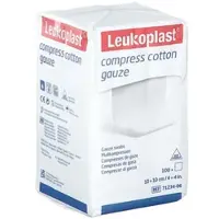Bsn Medical Leukoplast Compress Cotton Gauze 10x10cm Unst.12f