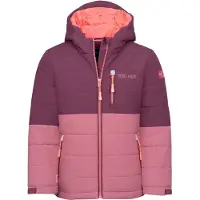 TROLLKIDS Hemsedal Kinder Skijacke XT mit Kapuze pink 116