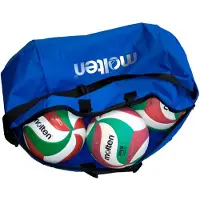 Molten Balletttasche für Volleyball und Fußball 70,4 Liter blau