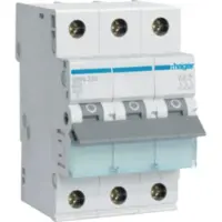 Hager MBN332 Leitungsschutzschalter 3 polig 6kA B-Charakteristik 32A 3 Module