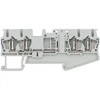Siemens 8WH2004-6AF00 Trennklemme für Trennstecker mit Zugfederanschluss, 4 Anschlussstellen 8WH20046AF00 - 50 Stück