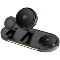 TechProtection A51 Arcticboost 3in1 Magnetic Magsafe Wireless Charger 25w Qi2.2 Black